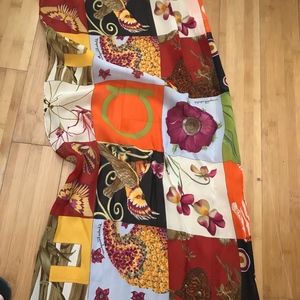 Salvatore Ferragamo Silk Scarf